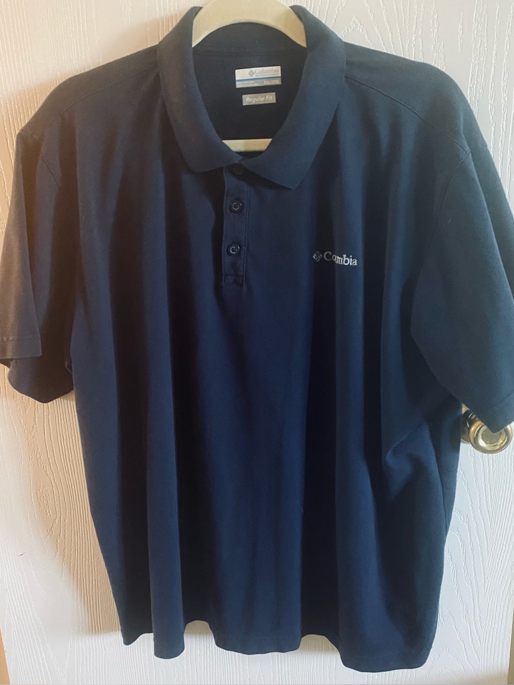 Columbia Men's Dark Navy Polo Shirt size XXL